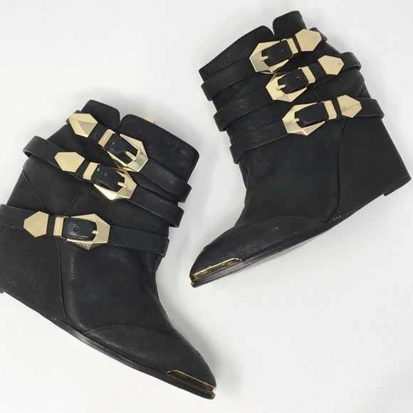 Vince Camuto Shoes - VINCE CAMUTO | leather wedge booties